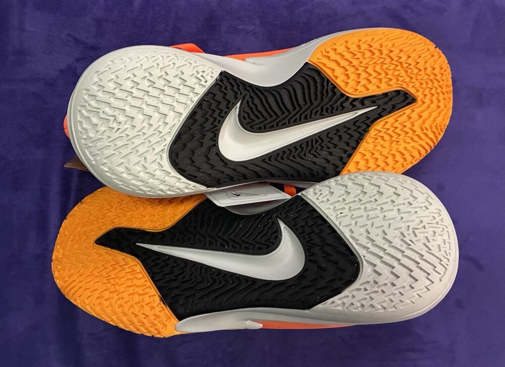 Size 9.5 -Nike Precision 7 / VII Easy On Total Orange NWT